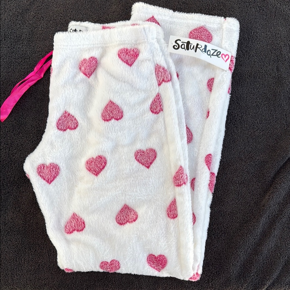 Saturdaze fleece pants. Size L.